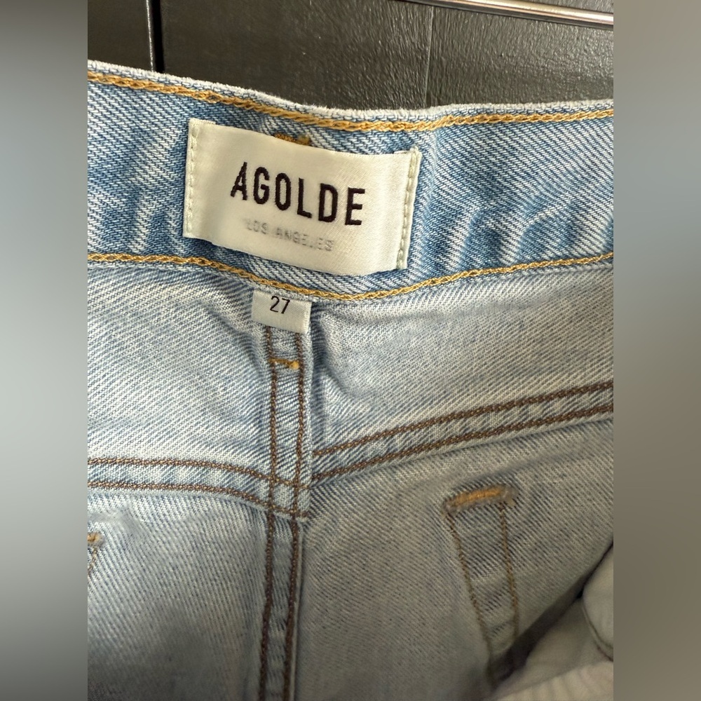 AGOLDE Parker Vintage Cut Off Short in Swapmeet • 27 - Picture 7 of 10